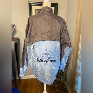 Disney Parks Windbreaker Jacket XS/S grey and light blue